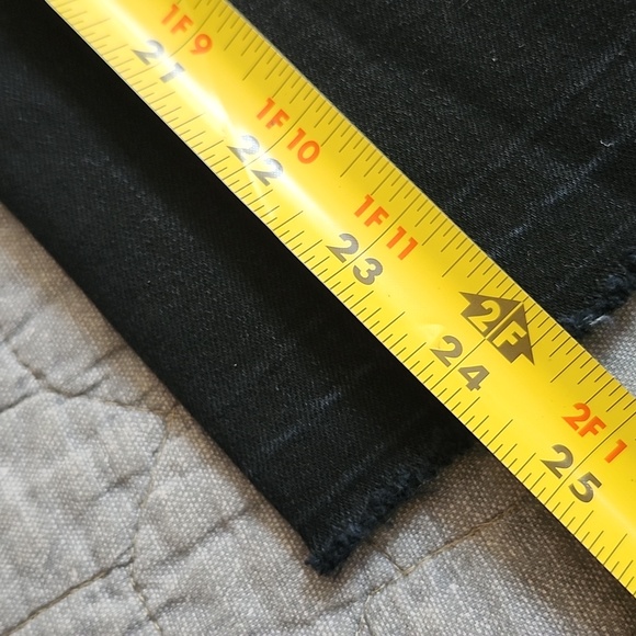 Madewell Black Flare Wide-Leg Jeans waist 29 - Picture 8 of 9